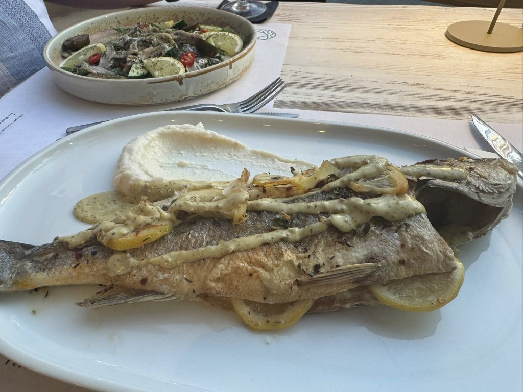 Crete - grilled fish